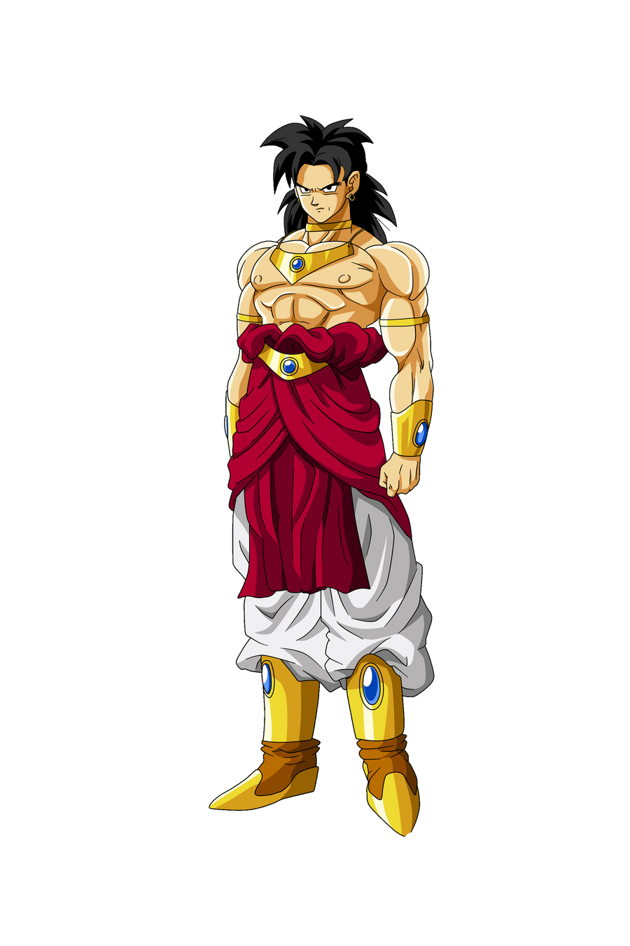 Broly Normal -No Headring- by xProtoTypex-x on DeviantArt
