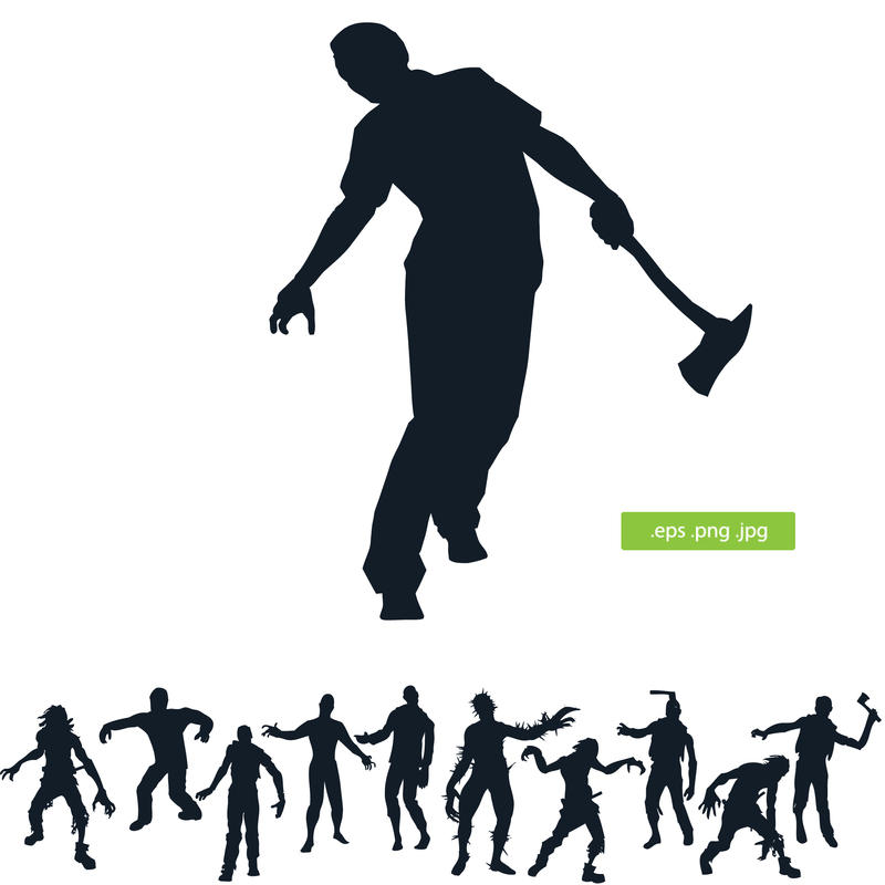 clipart of zombie - photo #45
