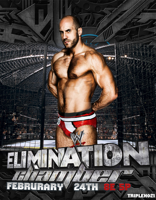 Elimination Chamber 2014 Poster by Tripleh021