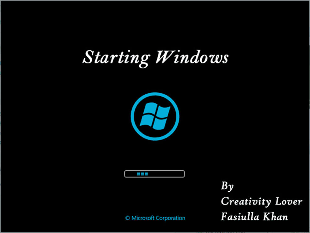 Black Screen On Startup Windows Xp