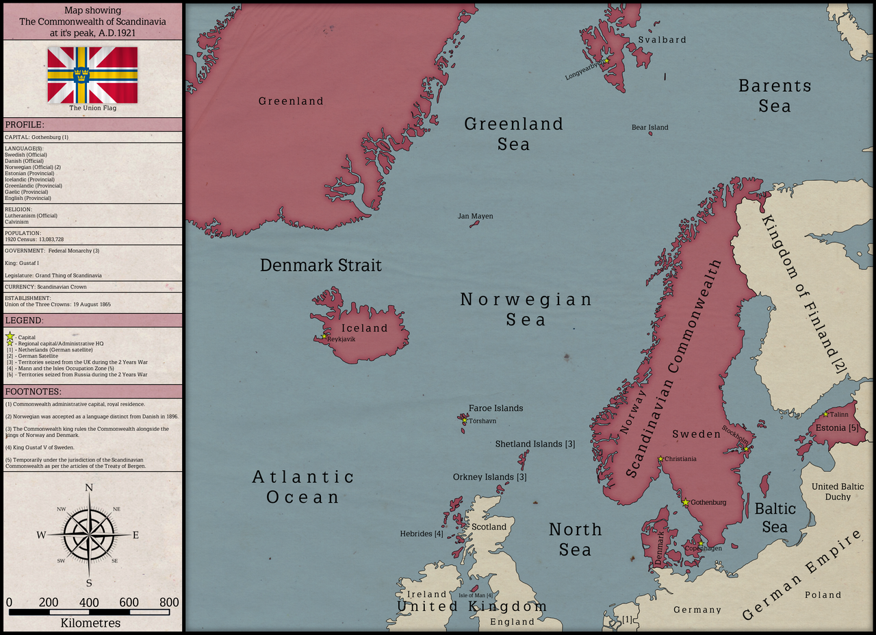 Commonwealth of Scandinavia by Rarayn