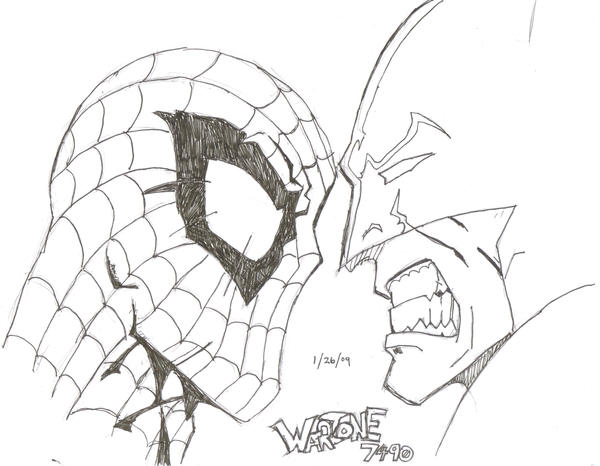 Download Spiderman Vs. Batman by Warzone7490 on DeviantArt