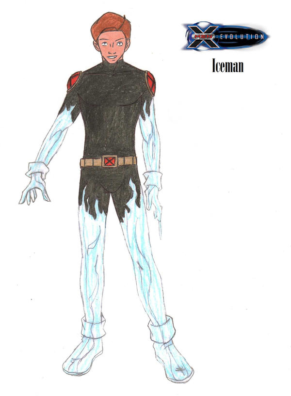 X-Men Evolution: Iceman by Saphari on DeviantArt