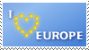 I love Europe - Stamp by 5uRt