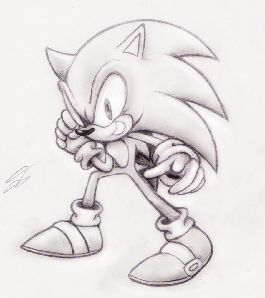 Sonic Pencil Art by Mardic on DeviantArt