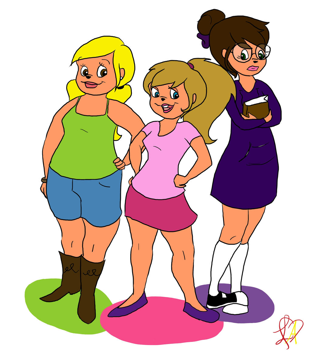 The Chipettes by Cheliseville on DeviantArt