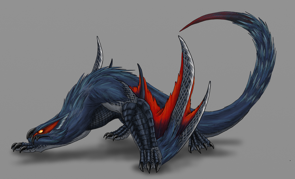 Nargacuga by Scatha the Worm on DeviantArt