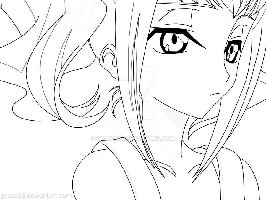 Mobile/sad Anime Face Coloring Pages